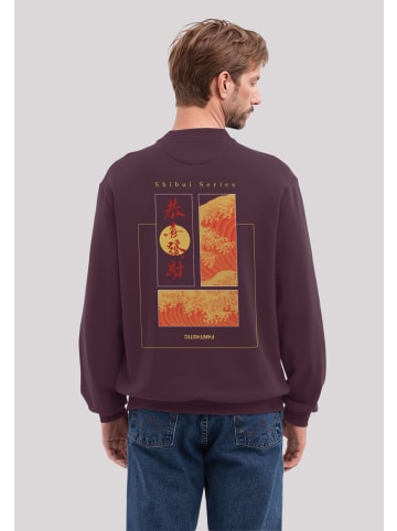 F4NT4STIC Sweatshirt Shibui Series Japan Streetstyle in maroon