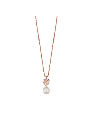 ESPRIT Halskette mit Anhänger in Rotgold – (L)45cm