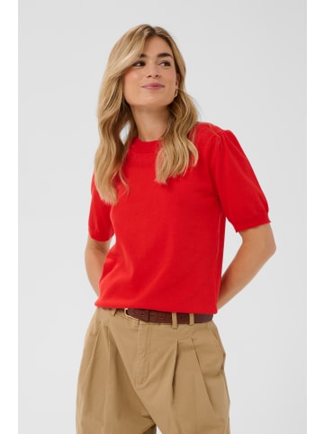 SAINT TROPEZ Strickpullover MilaSZ Classic fit in Valiant Poppy