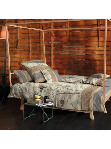 Bassetti Fein Satin Bettwäsche Fong in braun-natur