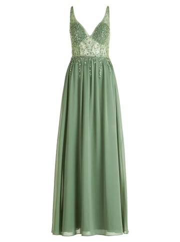 Vera Mont Abendkleid mit Stickerei in Light Aventurine