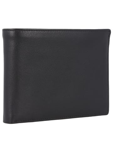 Esquire Frankfurt Geldbörse RFID Schutz Leder 12.5 cm schwarz