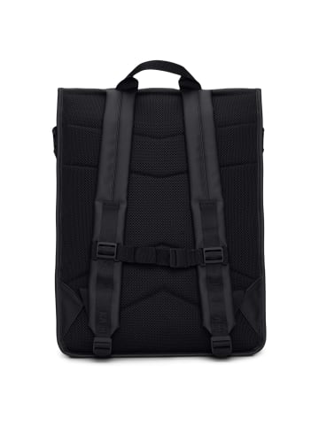 RAINS Trail Rolltop - Rucksack 15" 47 cm (drift) in schwarz