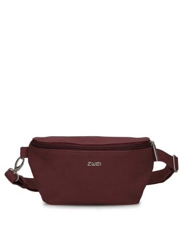 Zwei Mademoiselle MH4 - Gürteltasche 25 cm (leo) in rubin