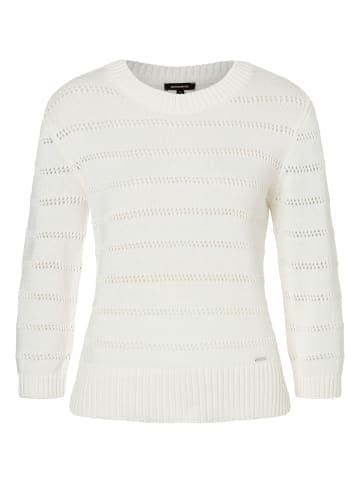 More & More Ajourpullover in off white