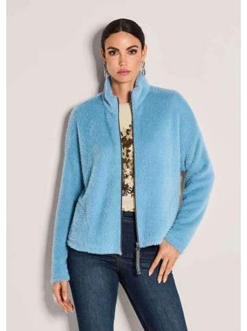 MADELEINE Trendige Kurzjacke mit Stehkragen in rauchblau