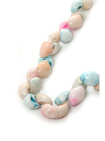 collezione alessandro Lange Kette " Melisa " in pastellfarbig