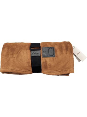 s.Oliver Wohndecke in cognac