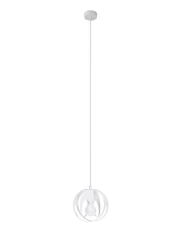 Nice Lamps Hängeleuchte VEDA in Weiß (L)16cm (B)16cm (L)125cm