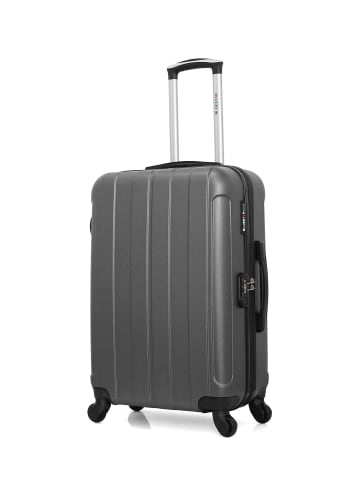 BlueStar 2 tlg. Kofferset NAPOLI in Anthrazit (64L/9L)