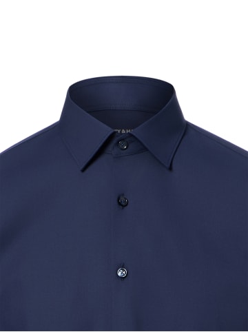 Finshley & Harding Hemd in indigo