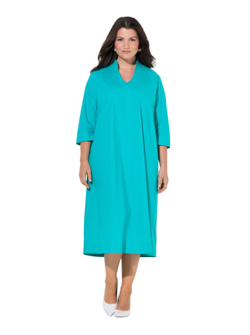 Ulla Popken Midikleid in cyan