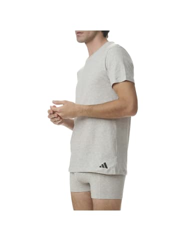 adidas T-Shirt 3er Pack in Weiß/Schwarz/Grau