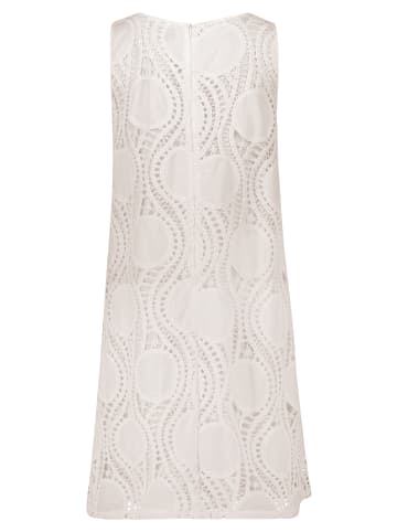 Vera Mont Sommerkleid mit Struktur in Rohweiß