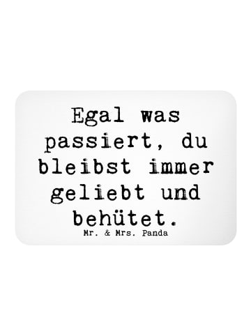 Mr. & Mrs. Panda magnet Spruch Trennung von den Eltern mit Spruch in Weiß