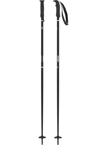 Atomic Skistöcke Alpin in schwarz