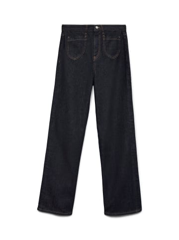 Vero Moda Weit geschnitten in Dark Blue Denim