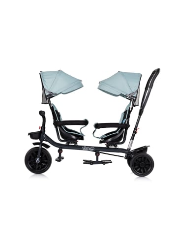Babyshoppen Geschwisterdreirad Tricycle Hip Hop in blau