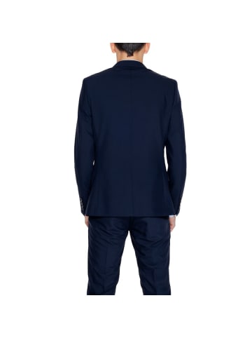 Blau Polyester Blazer