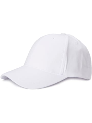 styleBREAKER Baseball Cap in Weiß