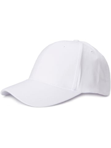 styleBREAKER Vintage Baseball Cap in Weiß