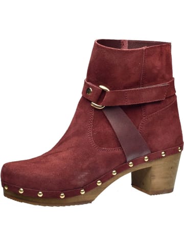 Sanita Comfortwear Stiefel "Wood-Ritina Boot" in Rot