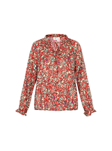 IZIA Blouse in red multicolor