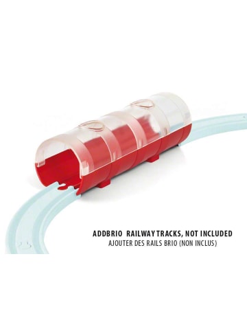 Brio Brio Aktionsspiel Tunnel Box Dampflokzug in bunt