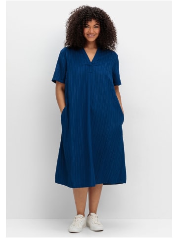 sheego Kleid in blaubeere