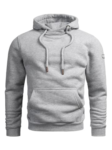 Alessandro Salvarini Hoodie AS-295 in Hellgrau