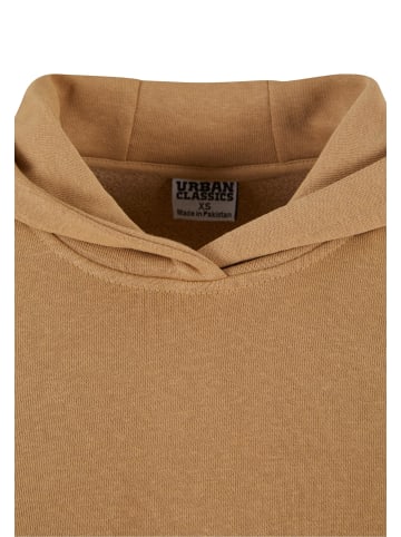 Urban Classics Urban Classics Damen Ladies Oversized Cropped Light Terry Hoodie in unionbeige