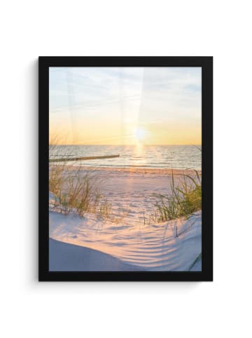 MuchoWow Poster mit Leiste Sonnenuntergang  (BxH)