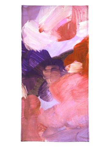 Juniqe Handtuch "Abstract Painting V" in Rosa & Rot