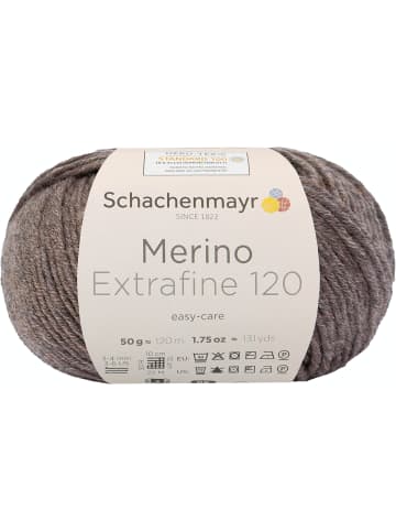 Schachenmayr since 1822 Handstrickgarne Merino Extrafine 120, 50g in Holz Meliert