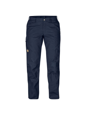 FJÄLLRÄVEN Outdoorhose KARLA PRO TROUSERS in Dunkelblau