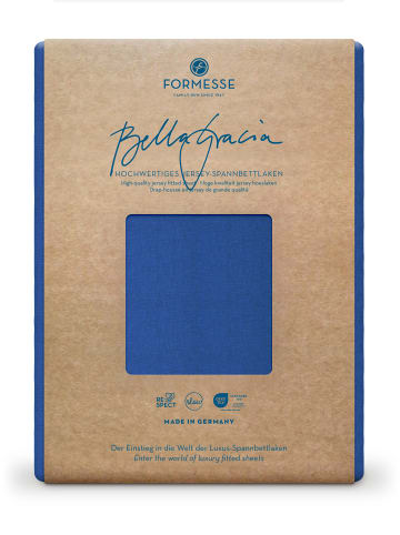 Formesse Spannbettlaken Bella Gracia in Royalblau