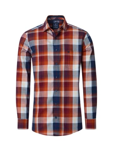 Redmond Langarm-Hemd in rot