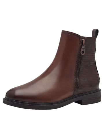 Marco Tozzi Stiefelette in COGNAC COMB