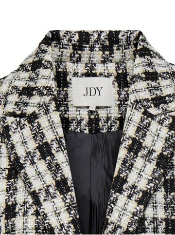 JACQUELINE de YONG Blazer lang mit steigendem Revers Knopfleiste in Braun