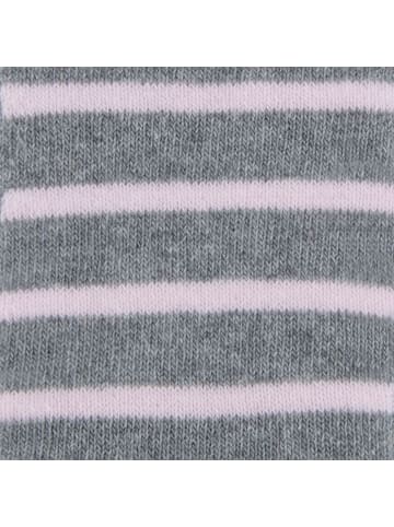 ewers 2er-Set Stoppersocken 2er Pack Maus/Ringel in hellsilber mel./hellrosa