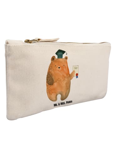 Mr. & Mrs. Panda Schminktasche Bär Prüfung ohne Spruch in Weiß