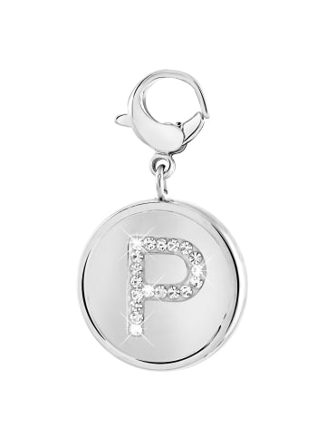 Lucardi Anhänger "Buchstabe P" Rund