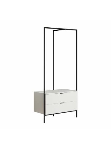 ebuy24 Garderobenmöbel Jody Weiß 85 x 45 cm