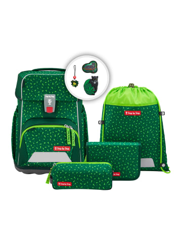 Step by Step Step by Step BASIS Schulranzen-Set "Green Graphics", 4-teilig