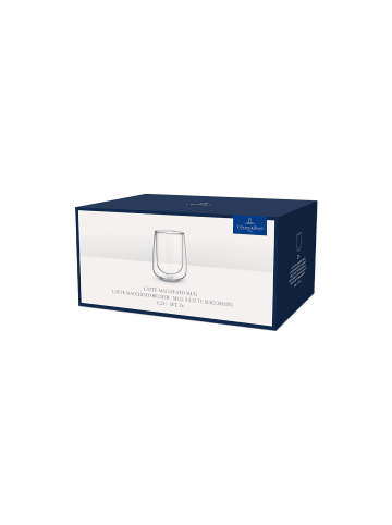 Villeroy & Boch 2er Set Latte-Macchiato-Becher Artesano Hot & Cold 250 ml in transparent