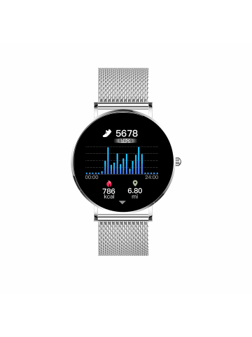 XCOAST Smartwatch XCOAST SIONA 2 in Silber