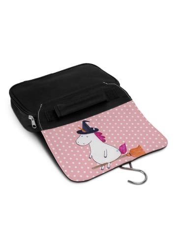 Mr. & Mrs. Panda Kulturtasche Einhorn Hexe ohne Spruch in Rot Pastell