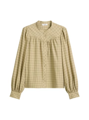 Marc O'Polo DENIM Karo-Bluse A-Shape in Light Green
