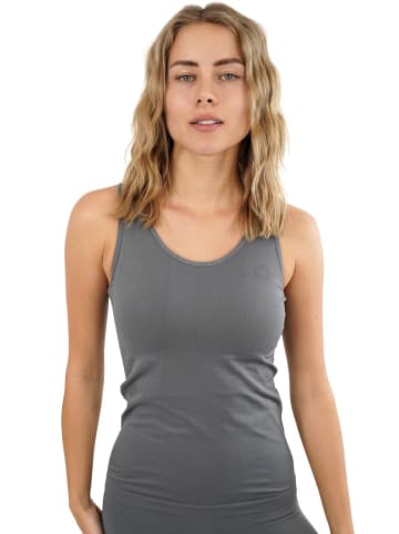 Stark Soul® Damen Sport Shirt - Racerback Top in grau