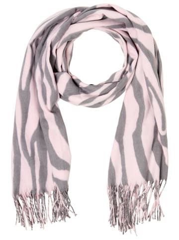 Laura Scott Schal in rosa-grau
